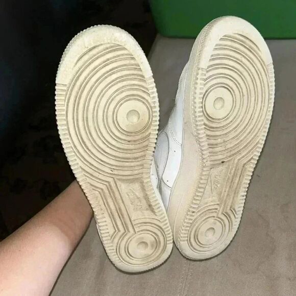 Nike Air Force 1 ’07, the b-ball icon Shoes, White/White/White/White - Picture 7 of 10